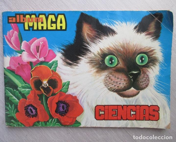 Collectionnisme Albums: ALBUM MAGA CIENCIAS. 61 CROMOS PEGADOS. VER LISTA.