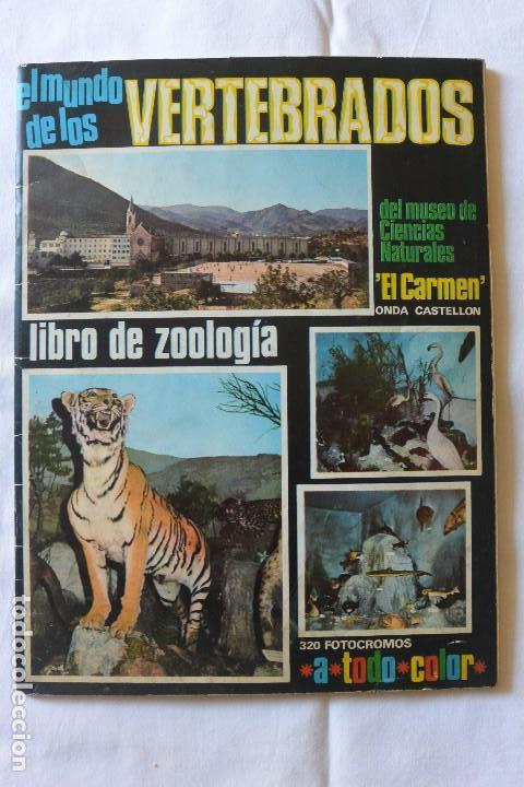 Collectable Incomplete Albums: ALBUM CROMOS INCOMPLETO ELMUNDO DE LOS VERTEBRADOS.