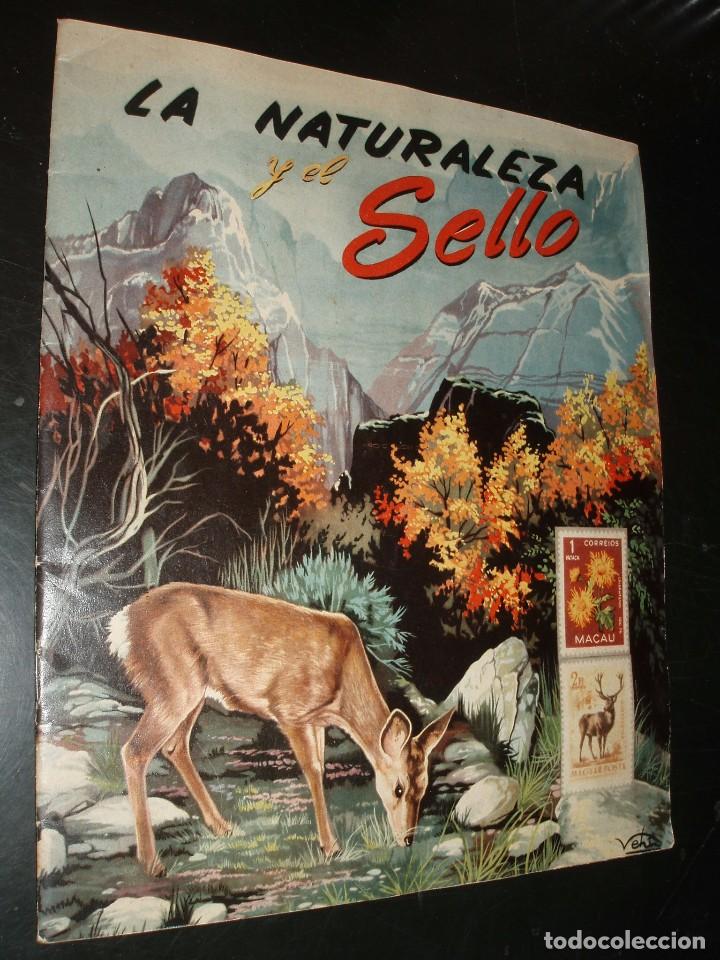 Collezionismo Album: ALBUM LA NATURALEZA Y EL SELLO,RUIZ ROMERO,MUY BUEN ESTADO
