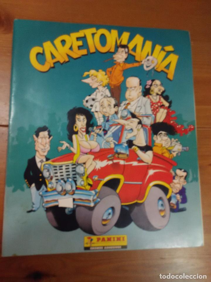 Collectable Incomplete Albums: ALBUM CARETOMANIA DE PANINI - ALBUM D&Iacute;FICIL - BUEN ESTADO