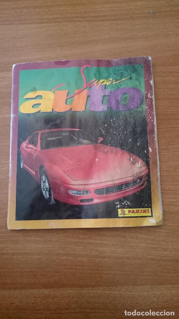 Coleccionismo &aacute;lbumes: ALBUN DE COCHES SUPER AUTO --PANINI - Foto 1