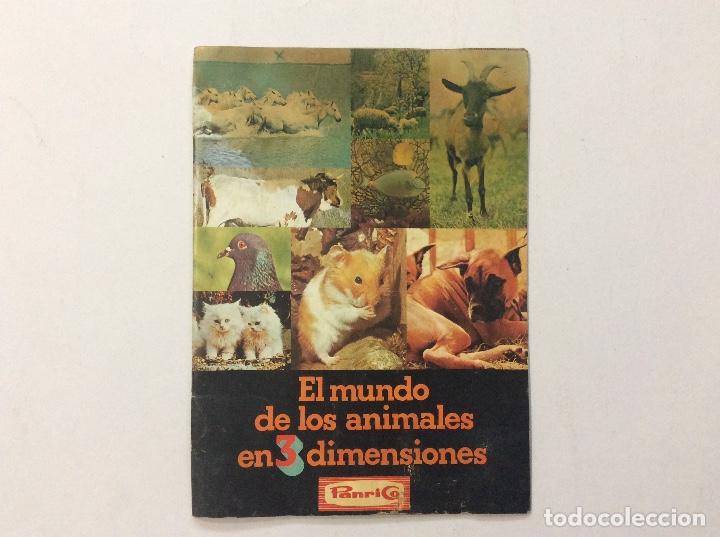 Coleccionismo &Aacute;lbumes: &Aacute;LBUM EL MUNDO DE LOS ANIMALES EN 3 DIMENSIONES VAC&Iacute;O