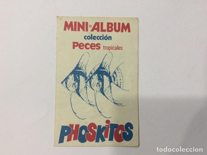 Colecionismo Cadernetas: MINI &Aacute;LBUM COLECCI&Oacute;N DE PECES TROPICALES