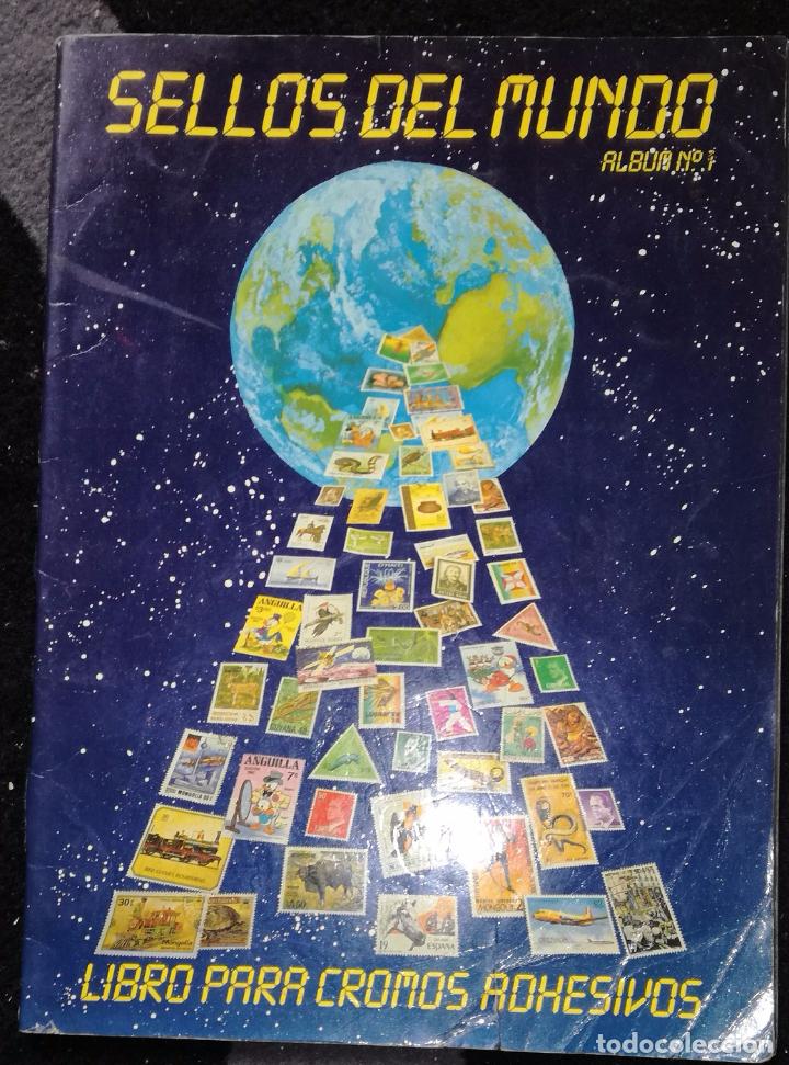 Collectionnisme Albums: Album Sellos del mundo; Ed. Telekitos - Contiene 113 cromos