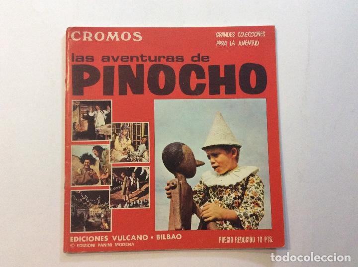 Coleccionismo &Aacute;lbumes: &Aacute;LBUM LAS AVENTURAS DE PINOCHO