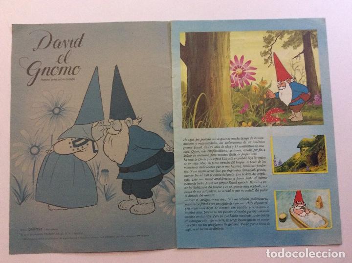 Coleccionismo &aacute;lbumes: &Aacute;LBUM DAVID EL GNOMO DANONE - Foto 2