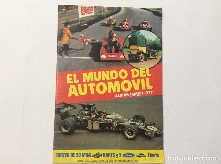 Collectable Incomplete Albums: &Aacute;LBUM EL MUNDO DEL AUTOMOVILISMO