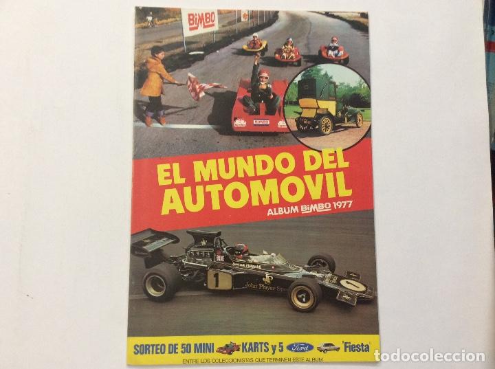 Collectable Incomplete Albums: &Aacute;LBUM EL MUNDO DEL AUTOMOVILISMO