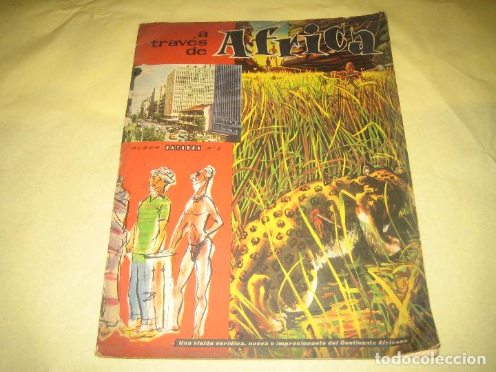 Collectable Incomplete Albums: ALBUM AFRICA  - CONTIENE 68 CROMOS