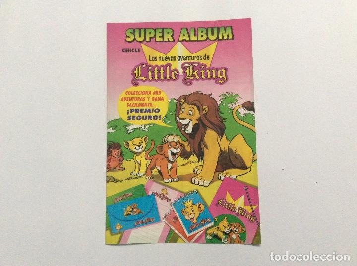 Colecionismo Cadernetas: S&Uacute;PER ALBUM LAS NUEVAS AVENTURAS DE LITTLE KING CON 9 CROMOS