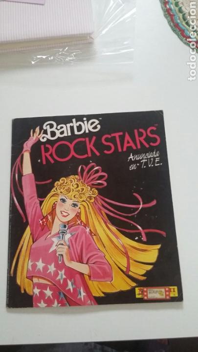 Collectionnisme Albums: &Aacute;lbum de cromos Barbie ROCK STARS