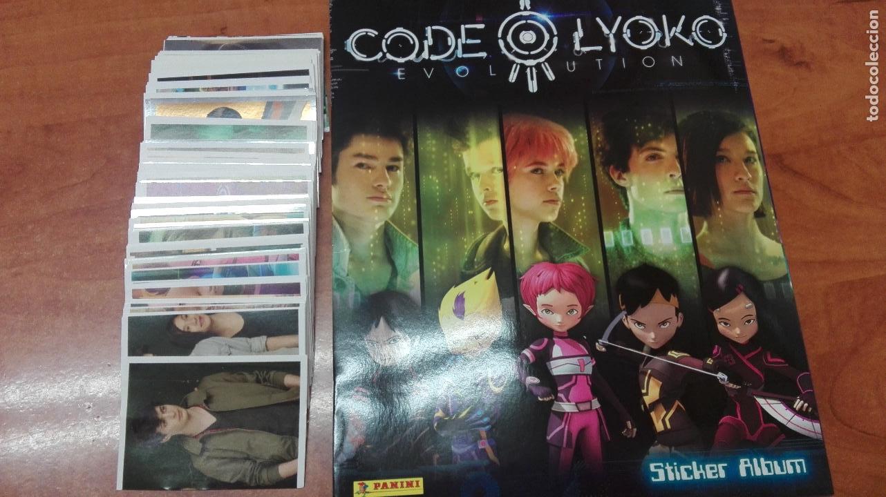 Coleccionismo &aacute;lbumes: ALBUM + 177 CROMOS SIN PEGAR DE CODE LYOKO EVOLUTION (PANINI). - Foto 1