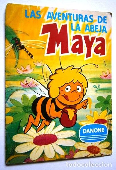 Coleccionismo &Aacute;lbumes: Las aventuras de la abeja Maya por Waldemar Bonsels de Ed. Danone en Madrid 1977