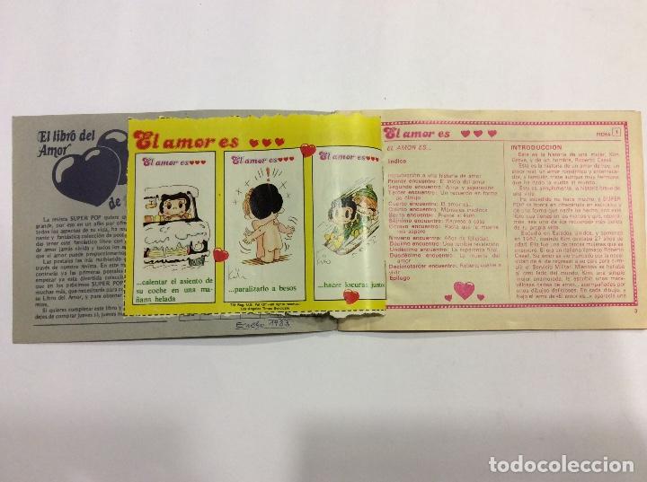 Coleccionismo &aacute;lbumes: EL AMOR ES... OBSEQUIO S&Uacute;PER POP - Foto 3