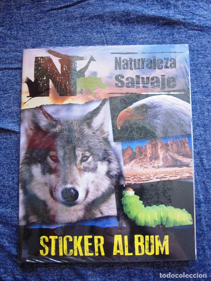 Colecionismo Cadernetas: ALBUM DE CROMOS NATURALEZA SALVAJE. EDIBAS. [FALTAN 64 DE 180 CROMOS]
