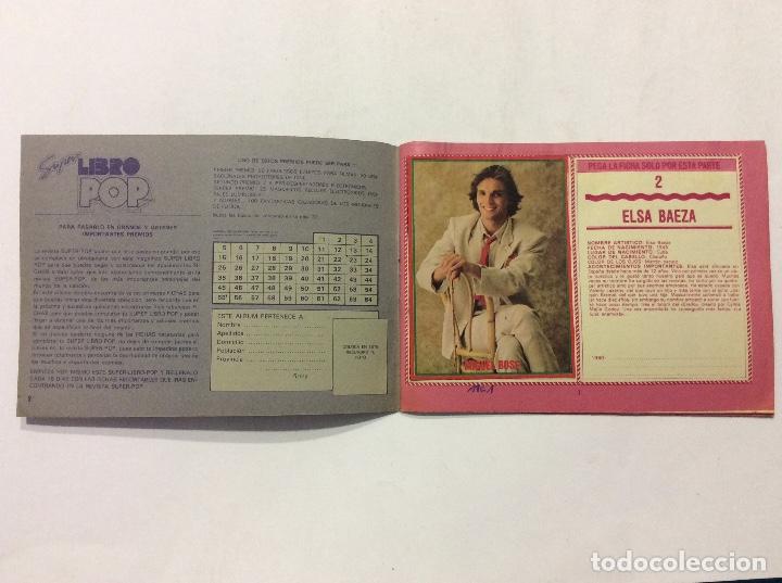 Coleccionismo &aacute;lbumes: S&Uacute;PER LIBRO POP OBSEQUIO DE S&Uacute;PER POP CON 5 CROMOS - Foto 2