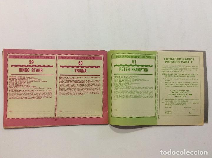 Coleccionismo &aacute;lbumes: S&Uacute;PER LIBRO POP OBSEQUIO DE S&Uacute;PER POP CON 5 CROMOS - Foto 16