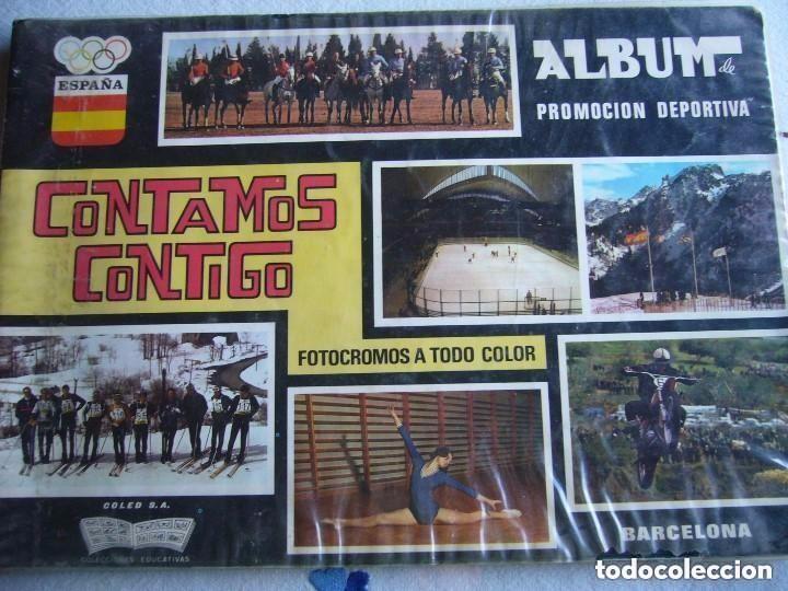 Coleccionismo &aacute;lbumes: CONTAMOS CONTIGO. GOLED S.A - Foto 1