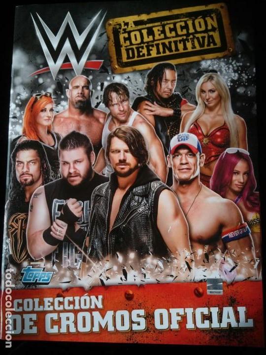 Collectionnisme Albums: Album WWE la colecci&Oacute;n definitiva TOPPS 2017