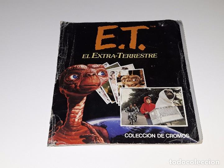 Coleccionismo &Aacute;lbumes: ANTIGUO ALBUM DE CROMOS E.T EL EXTRA - TERRESTRE PELICULA STEVEN SPIELBERG EDICIONES ESTE A&Ntilde;O 1982