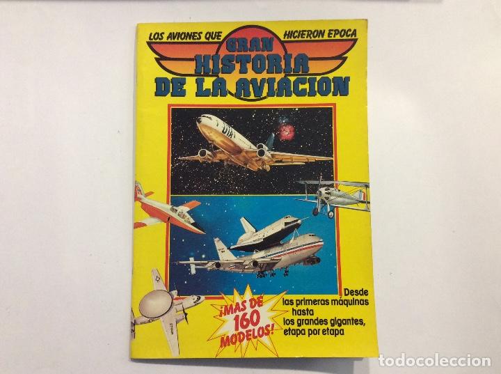 Coleccionismo &Aacute;lbumes: &Aacute;LBUM GRAN HISTORIA DE LA AVIACI&Oacute;N + SOBRE VAC&Iacute;O