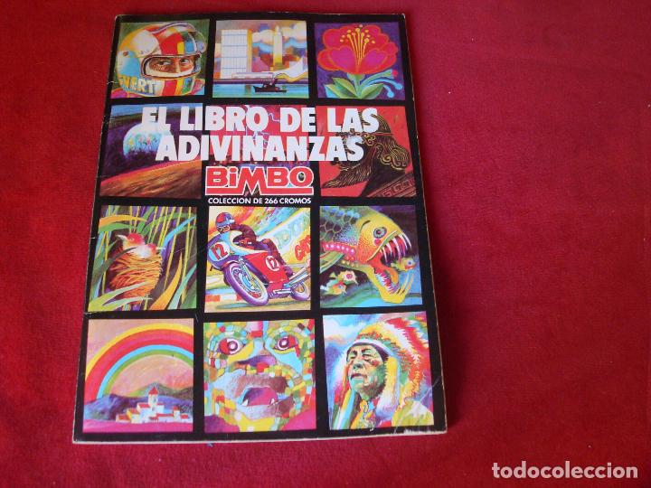 Coleccionismo &Aacute;lbumes: el libro de las adivinanzas de bimbo 1&ordm; edicion 1974
