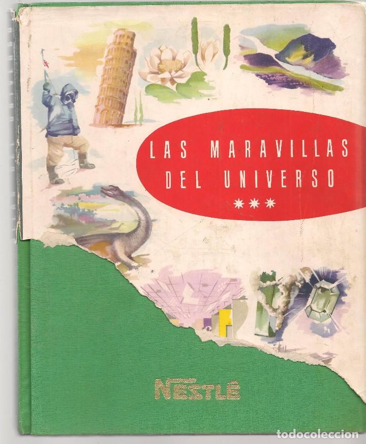 Coleccionismo &Aacute;lbumes: LAS MARAVILLAS EL UNIVERSO. TOMO III. NESTL&Eacute;.  1958 (B/59)