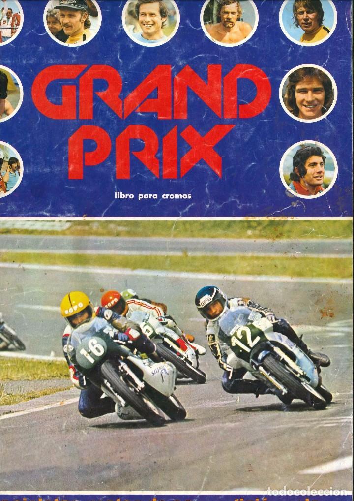 Coleccionismo &Aacute;lbumes: ALBUM MOTOS GRAND PRIX LIBRO PARA CROMOS. FALTAN CROMOS