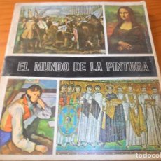Coleccionismo Álbumes: EL MUNDO DE LA PINTURA - FALTAN 129 CROMOS DE 280- ALBUM DE DIFUSORA DE CULTURA