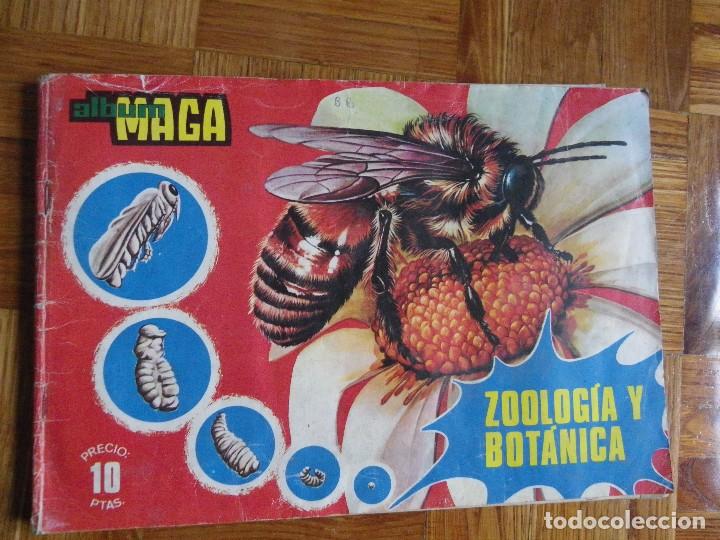 Collectable Incomplete Albums: &Aacute;LBUM MAGA ZOOLOG&Iacute;A Y BOT&Aacute;NICA