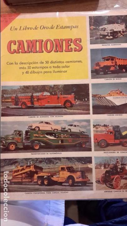 Coleccionismo &Aacute;lbumes: ALBUM DE CAMIONES LIBRO DE ORO