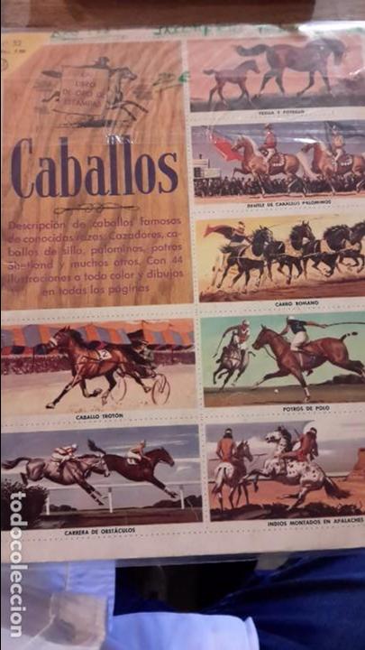 Coleccionismo &Aacute;lbumes: ALBUM CROMOS CABALLOS FALTAN 3 CROMOS