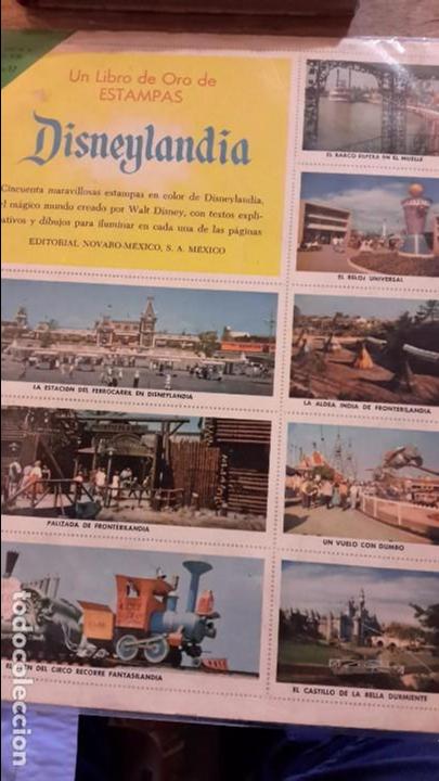 Collezionismo Album: ALBUM CROMOS LIBRO DE ORO DE ESTAMPAS DISNEYLANDIA