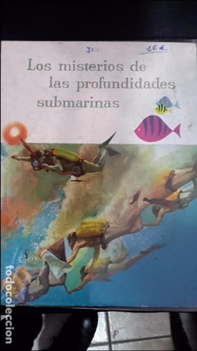 Collectable Incomplete Albums: ALBUM DE CROMOS LOS MISTERIO DE LAS PROFUNDIDADES  submarinas