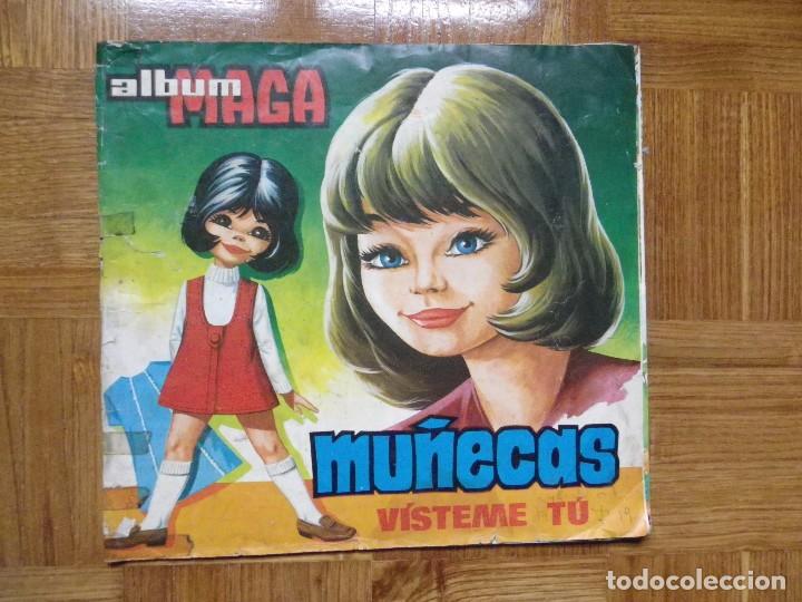 Colecionismo Cadernetas: &Aacute;LBUM MAGA - MU&Ntilde;ECAS, V&Iacute;STEME T&Uacute;