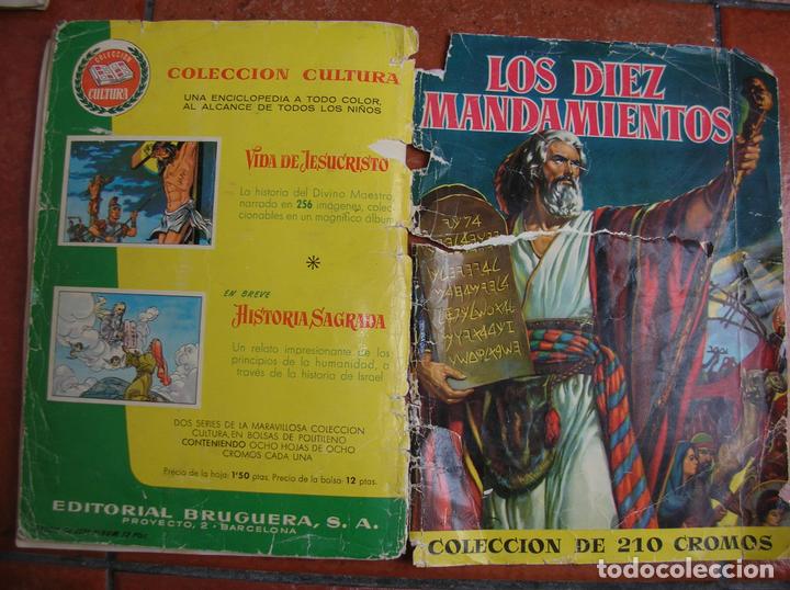 Collectable Incomplete Albums: ALBUM LOS DIEZ MANDAMIENTOS: LE FALTAN 11 CROMOS
