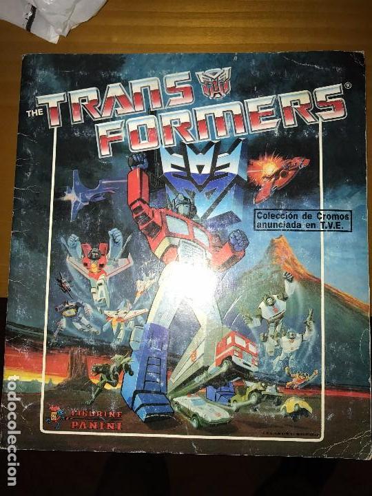 Collectable Incomplete Albums: the transf ormers album con con 190 comos se venden sueltos
