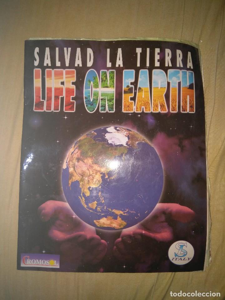 Collectable Incomplete Albums: ALBUM CROMOS SALVAD LA TIERRA LIFE ON EART CASI COMPLETO CROMOSOL ITALY