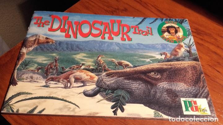 Coleccionismo &Aacute;lbumes: ALBUM DE CROMOS THE DINOSAUR TRAIL. VACIO . . INGLES. ILUSTRACIONES DE JOHN SIBBICK.