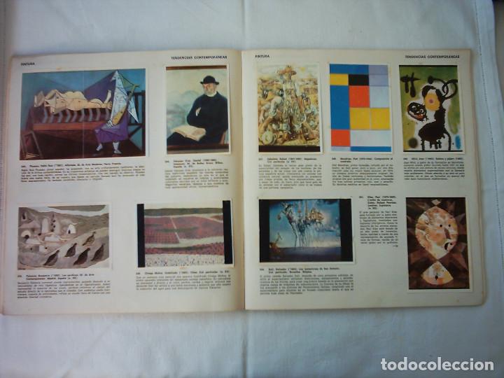 Coleccionismo &Aacute;lbumes: ALBUM DE CROMOS EL MUNDO DEL ARTE. 1971. CON 279 CROMOS. FALTA 1 CROMO: EL N&ordm; 152, ANDR&Eacute;S ALFARO.