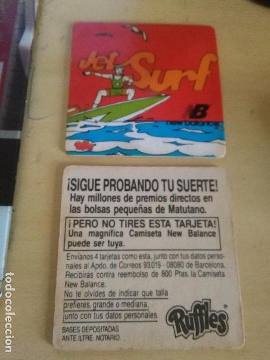 Coleccionismo &Aacute;lbumes: cromo carton pegatina matutano NEW BALANCE RUFFLES DE MATUTANO coleccion - original