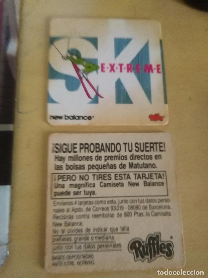 Coleccionismo &Aacute;lbumes: cromo carton pegatina matutano NEW BALANCE RUFFLES DE MATUTANO coleccion - original