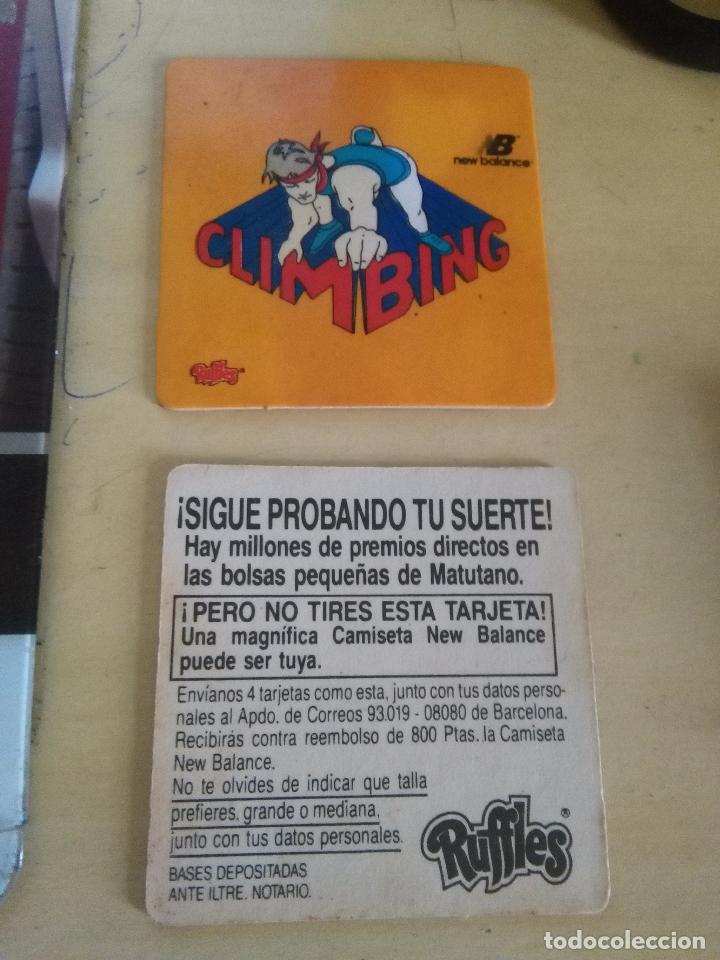 Coleccionismo &Aacute;lbumes: cromo carton pegatina matutano NEW BALANCE RUFFLES DE MATUTANO coleccion - original