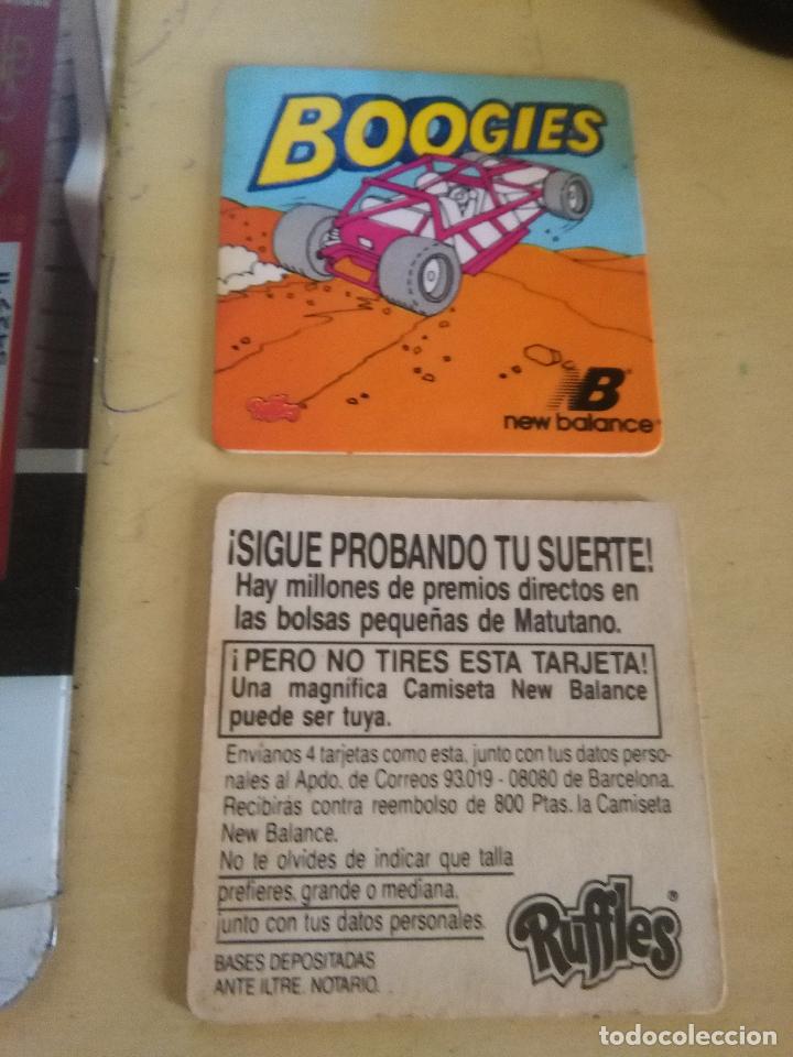 Coleccionismo &Aacute;lbumes: cromo carton pegatina matutano NEW BALANCE RUFFLES DE MATUTANO coleccion - original