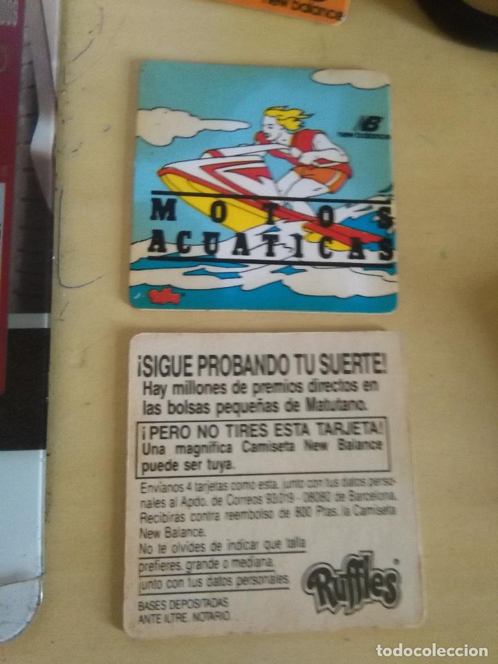 Coleccionismo &Aacute;lbumes: cromo carton pegatina matutano NEW BALANCE RUFFLES DE MATUTANO coleccion - original