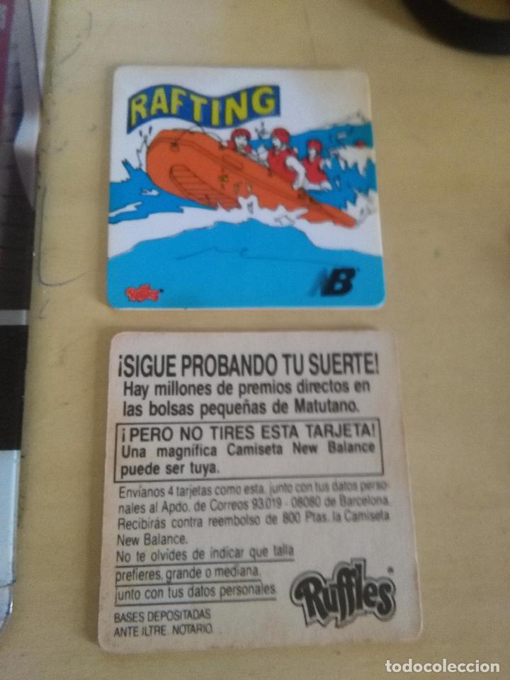 Coleccionismo &Aacute;lbumes: cromo carton pegatina matutano NEW BALANCE RUFFLES DE MATUTANO coleccion - original