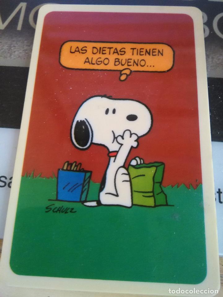 Coleccionismo &Aacute;lbumes: TARJETA DE PLASTICO DURO FELICITACION SNOOPY EXPRESSION HOGIER GARTNER VARIOS A&Ntilde;OS 1958
