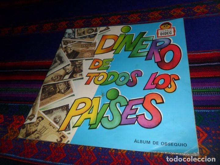 Coleccionismo &Aacute;lbumes: DINERO DE TODOS LOS PA&Iacute;SES VAC&Iacute;O. DIFUSORA DE CULTURA 1978.
