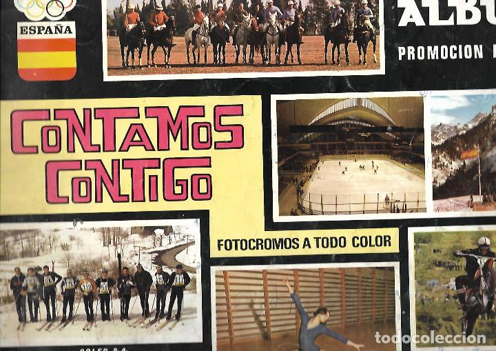 Coleccionismo &aacute;lbumes: CONTAMOS CONTIGO - Foto 1