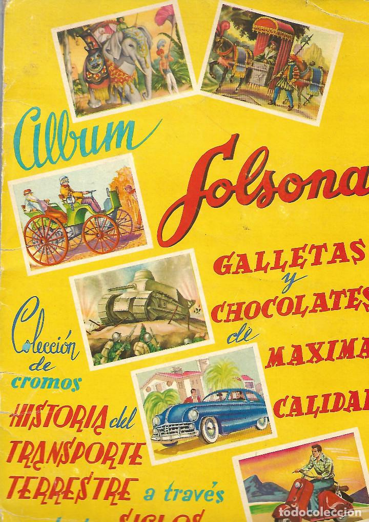 Coleccionismo &aacute;lbumes: HISTORIA DEL TRANSPORTE TERRESTRE - Foto 1